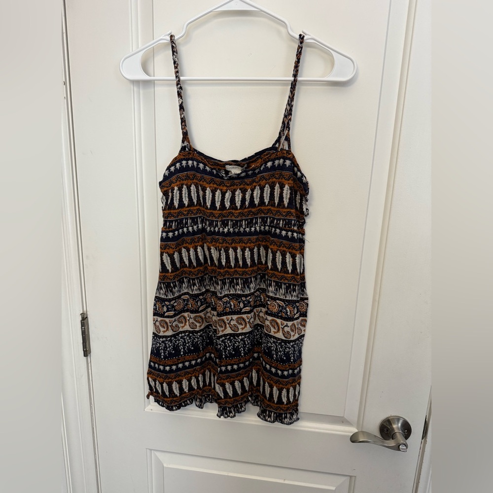 Patterned tank top